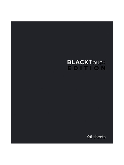Тетрадь А5 96 л., ПЗБМ, скоба, клетка, Soft Touch, брайль 3D, 