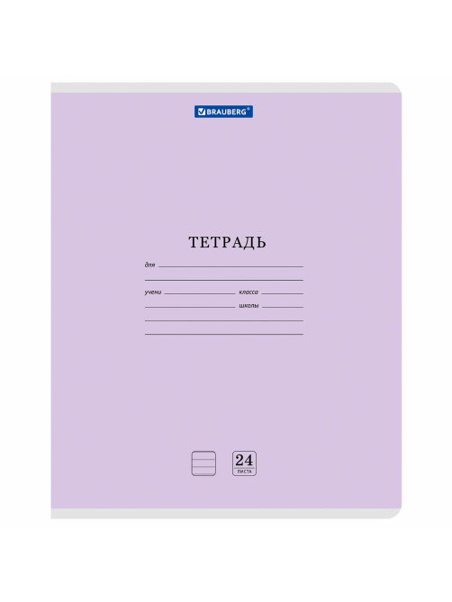 Тетради ДЭК 24 л., КОМПЛЕКТ 10 шт., BRAUBERG 