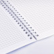 Тетради ДЭК А4 96 л. КОМПЛЕКТ 2 шт., BRAUBERG, гребень, клетка, 80 г/м2, Soft-Touch, 