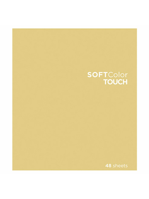 Тетрадь А5 48 л., ПЗБМ, скоба, клетка, Soft Touch, брайль 3D, 