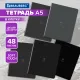 Тетрадь А5, 48 л., BRAUBERG, скоба, клетка, SoftTouch, 