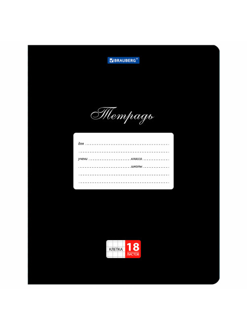 Тетради ДЭК 18 л., КОМПЛЕКТ 10 шт., BRAUBERG 