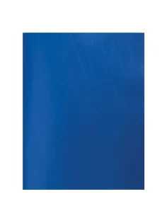Тетрадь бумвинил, синий, А4 (большой формат), 80 л., скоба, офсет №2, ЭКОНОМ, клетка, STAFF, 402649