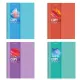 Тетрадь А4, 120 л., BRAUBERG гребень, клетка, обложка картон, 