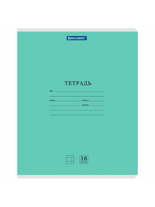 Тетради ДЭК 18 л., КОМПЛЕКТ 10 шт., BRAUBERG 