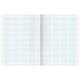 Тетради ДЭК А5 48 л. КОМПЛЕКТ 5 шт. BRAUBERG скоба, клетка, SoftTouch, 