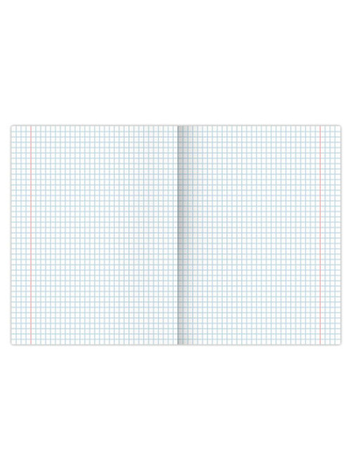 Тетради 18 л. КОМПЛЕКТ 10 шт. BRAUBERG КЛАССИКА, клетка, обложка картон, СИНЯЯ, 106658