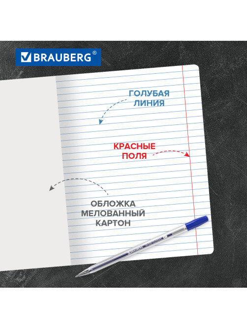 Тетради ДЭК 24 л., КОМПЛЕКТ 20 шт., BRAUBERG 