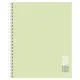 Тетрадь А5, 80 л., HATBER, гребень, линия, Soft-touch ламинация, 