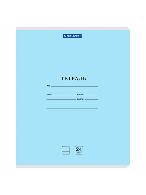 Тетради ДЭК 24 л., КОМПЛЕКТ 10 шт., BRAUBERG 