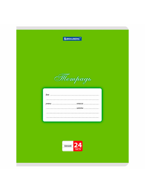 Тетради ДЭК 24 л., КОМПЛЕКТ 10 шт., BRAUBERG 
