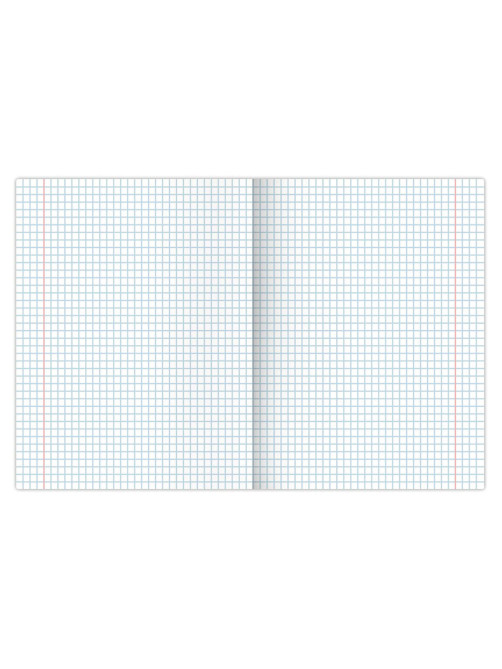 Тетради 18 л. КОМПЛЕКТ 10 шт. BRAUBERG КЛАССИКА, клетка, обложка картон, СИНЯЯ, 106658