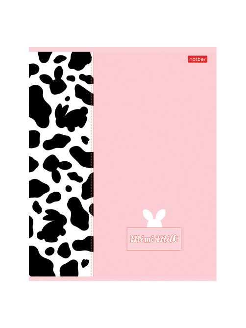Тетрадь А5 48 л., HATBER скоба, клетка, обложка картон, 