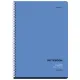 Тетради ДЭК А4 96 л. КОМПЛЕКТ 2 шт. BRAUBERG гребень, клетка, SoftTouch, КЛАССИКА BLUE, 404646