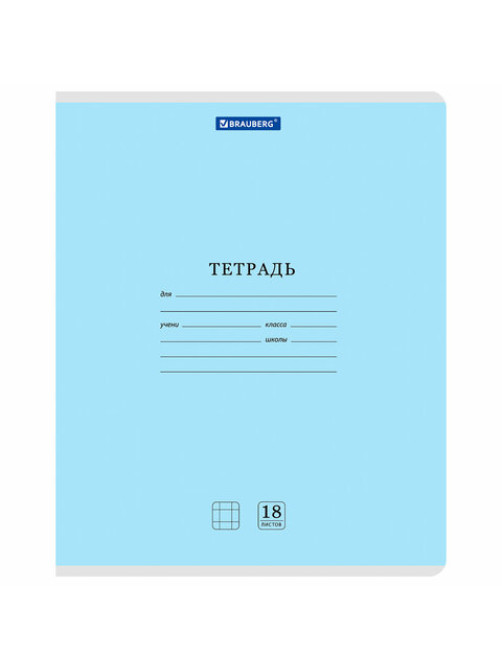 Тетради ДЭК 18 л., КОМПЛЕКТ 10 шт., BRAUBERG 