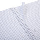 Тетрадь А5, 120 л., HATBER, спираль, клетка, Soft-touch ламинация, 3 разделителя, 