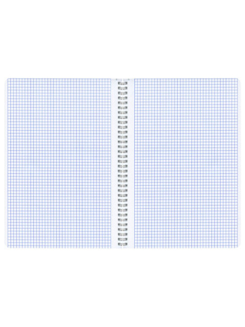 Тетради ДЭК А4 96 л. КОМПЛЕКТ 2 шт. BRAUBERG гребень, клетка, SoftTouch, КЛАССИКА BLUE, 404646