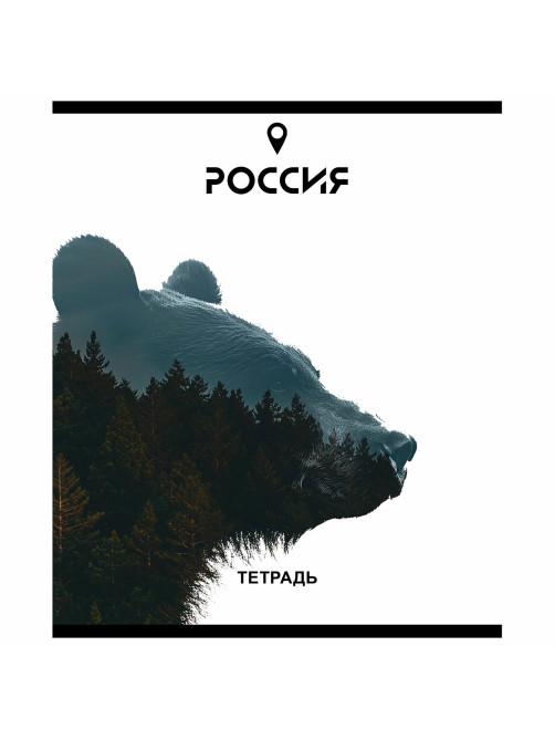 Тетрадь А5 48 л. ПЗБМ, скоба, клетка, Soft Touch, брайль, 
