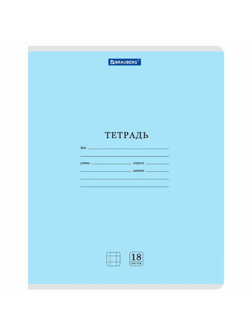 Тетради ДЭК 18 л., КОМПЛЕКТ 10 шт., BRAUBERG 