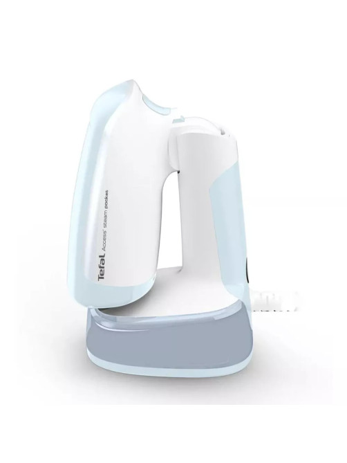 Отпариватель ручной TEFAL DT3041E1, 1300 Вт, пар 20 г/мин, резервуар 0.12 л, 1 режим, белый/голубой, 1830008776