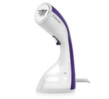 Отпариватель ручной BRAYER BR4120, 1400 Вт, 25 г/мин, резервуар 0,22 л, 1 режим, белый/фиолетовый