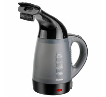 Отпариватель ручной CENTEK CT-2381 с функцией чайника, 600 Вт, пар 15 г/мин, резервуар 0,4 л, 1 режим, черный