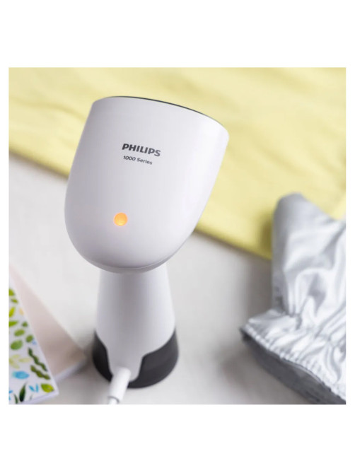 Отпариватель ручной PHILIPS STH1010/10, 900 Вт, 18 г/мин, резервуар 0,085 л, 1 режим, белый/серый