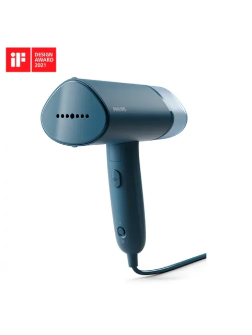 Отпариватель ручной PHILIPS STH3000/20, 1000 Вт, 20 г/мин, резервуар 0,1 л, 1 режим, синий
