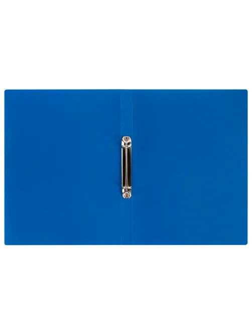Папка на 2 кольцах А4 BRAUBERG UNIVERSAL, 25 мм, синяя, до 170 листов, 0,5 мм, 273030
