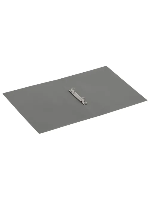 Папка на 2 кольцах А4 BRAUBERG PIXEL, 25 мм, серая, до 170 листов, 0,5 мм, 273034