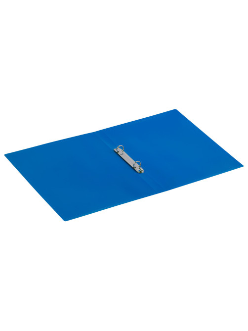 Папка на 2 кольцах А4 BRAUBERG UNIVERSAL, 25 мм, синяя, до 170 листов, 0,5 мм, 273030