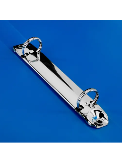 Папка на 2 кольцах А4 BRAUBERG UNIVERSAL, 25 мм, синяя, до 170 листов, 0,5 мм, 273030
