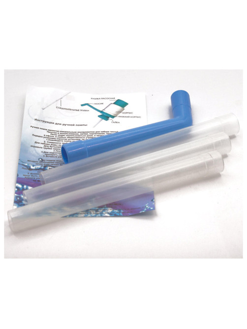 Помпа для воды AQUA WORK Дельфин Эко, механическая, для бутылей 12-19 л, 20071
