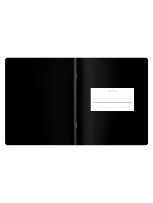 Тетрадь предметная BLACK MODE 48 л., пластиковая обложка, ХИМИЯ, клетка, подсказ, BRAUBERG, 405525