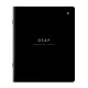 Тетрадь предметная BLACK MODE 48 л., пластиковая обложка, ОБЗР, клетка, подсказ, BRAUBERG, 405526