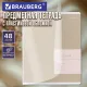 Тетрадь предметная MonoPastel 48 л., пластиковая обложка, ИСТОРИЯ, клетка, подсказ, BRAUBERG, 405508