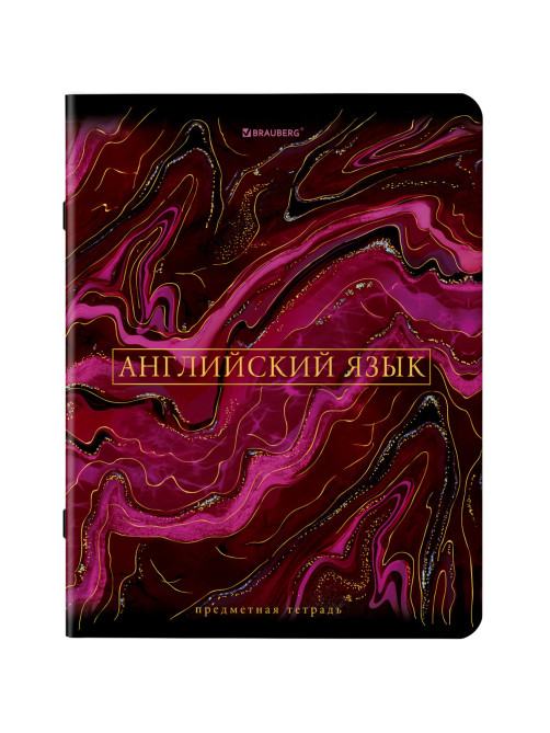 Тетради предметные, КОМПЛЕКТ 12 ПРЕДМЕТОВ, 48 л., SoftTouch, фольга, BRAUBERG, 