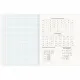 Тетрадь предметная VINTAGE 48 л., SoftTouch, АЛГЕБРА, клетка, подсказ, BRAUBERG, 405148