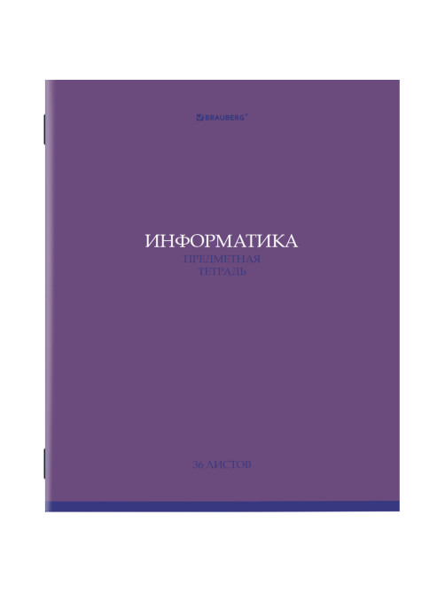 Тетради предметные, КОМПЛЕКТ 13 ПРЕДМЕТОВ, 36 л., обложка мелованная бумага, BRAUBERG, 