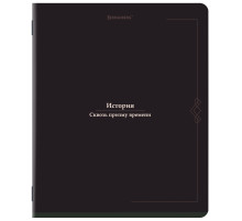 Тетрадь предметная VINTAGE 48 л., SoftTouch, ИСТОРИЯ, клетка, подсказ, BRAUBERG, 405155