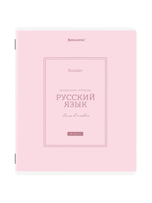 Тетради предметные, КОМПЛЕКТ 5 ПРЕДМЕТОВ, 48 л., рельефный картон, матовая ламинация, BRAUBERG 
