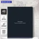 Тетрадь предметная VINTAGE 48 л., SoftTouch, ГЕОМЕТРИЯ, клетка, подсказ, BRAUBERG, 405153