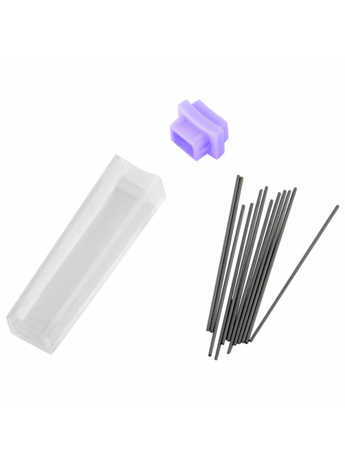 Готовальня BRAUBERG SCHOOL KIT, 9 предметов, циркуль 125 мм, чертежные принадлежности, лаванда, 210713