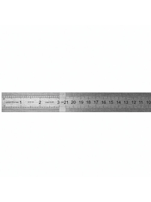 Линейки металлические КОМПЛЕКТ 2 шт. (30, 50 см), BRAUBERG, 210812