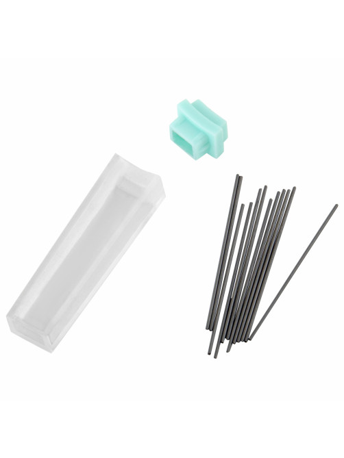Готовальня BRAUBERG SCHOOL KIT, 9 предметов, циркуль 125 мм, чертежные принадлежности, мятный цвет, 210716