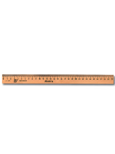 Линейка деревянная 30 см, ЛП-300, МОЖГА, С07, C07