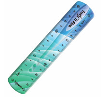 Линейка пластик 15 см, гибкая, MAPED (Франция) 