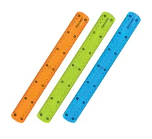 Линейка 30 см гибкая BRAUBERG 