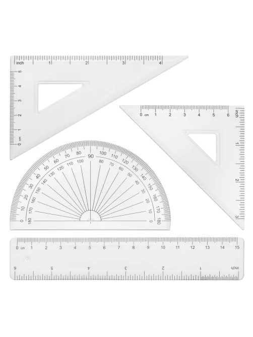 Готовальня BRAUBERG SCHOOL KIT, 11 предметов, циркуль 115 мм, циркуль 125 мм, чертежные принадлежности, лавандовый цвет, 210714