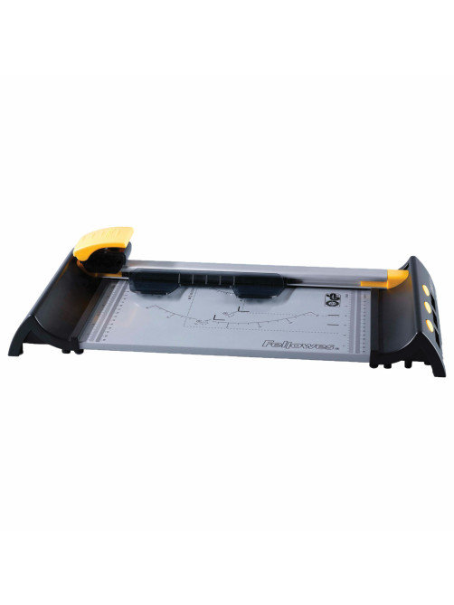 Резак роликовый FELLOWES ELECTRON A4, 4 стиля резки, до 10 л., длина резки 320 мм, FS-54104